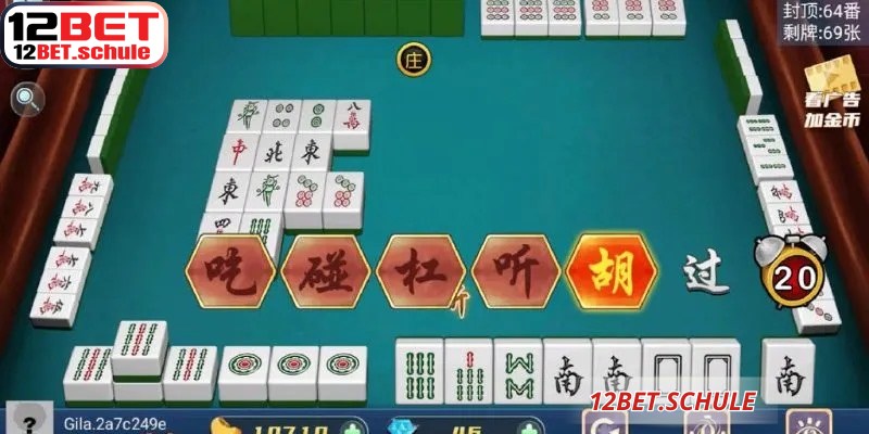 Cách chơi mạt chược 12BET khá đơn giản để mọi người dễ dàng tham gia