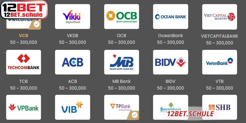 Quy trình nạp tiền 12BET tự động hóa giúp tiền về tài khoản chỉ sau vài giây